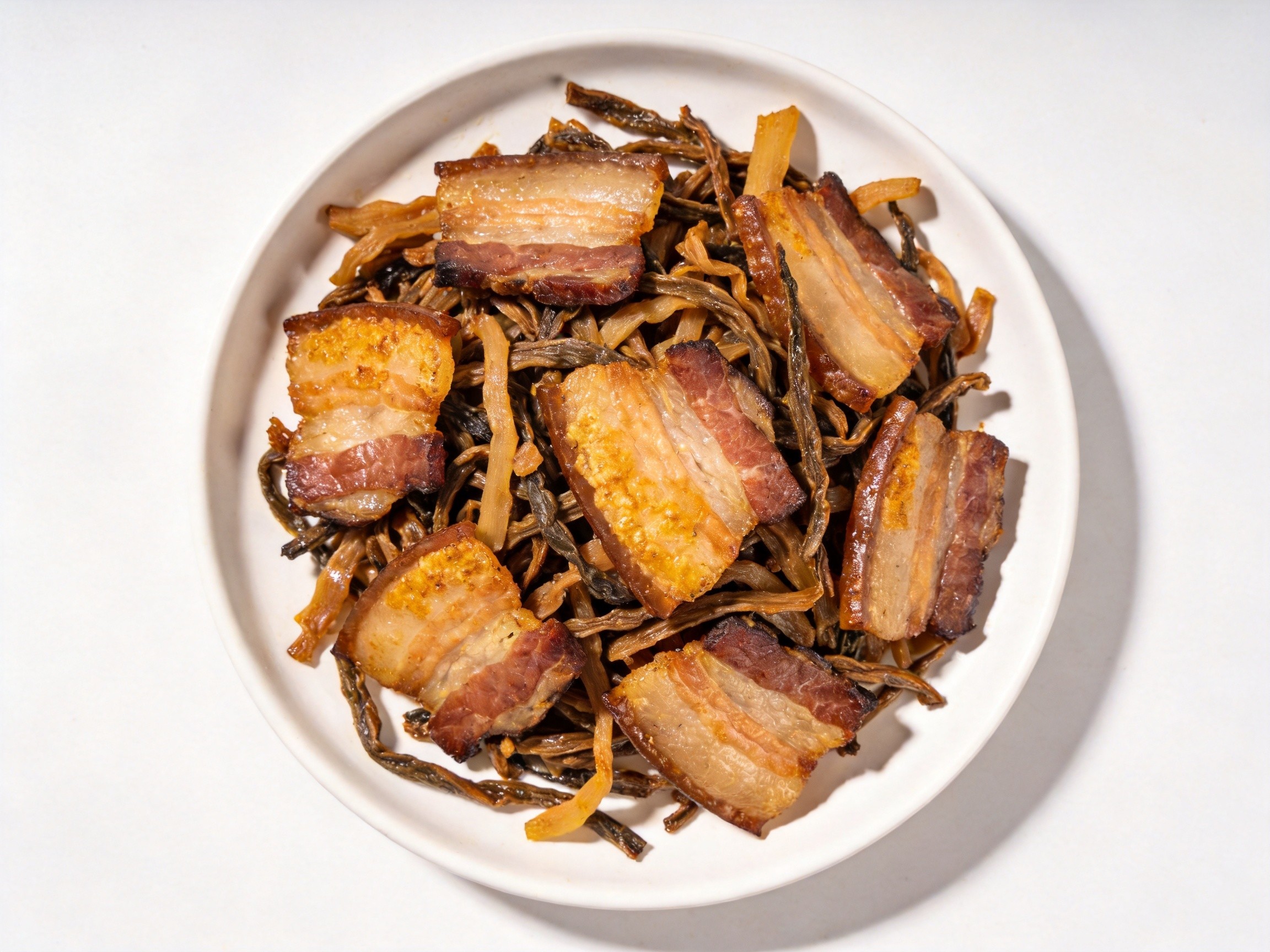 萝卜干炒腊肉