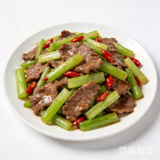 芹菜炒牛肉