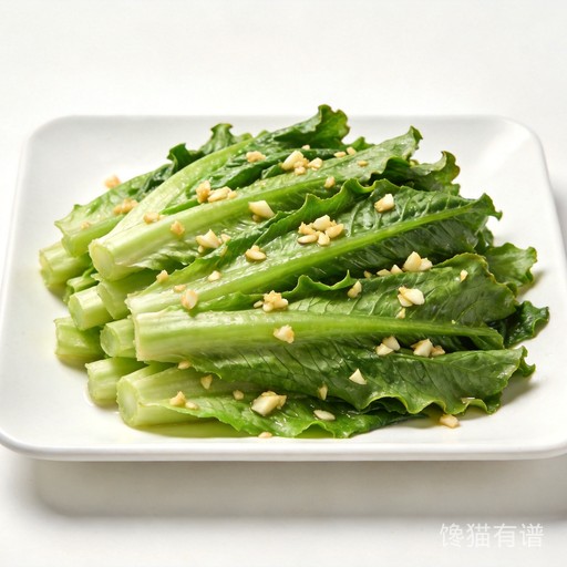 清炒油麦菜