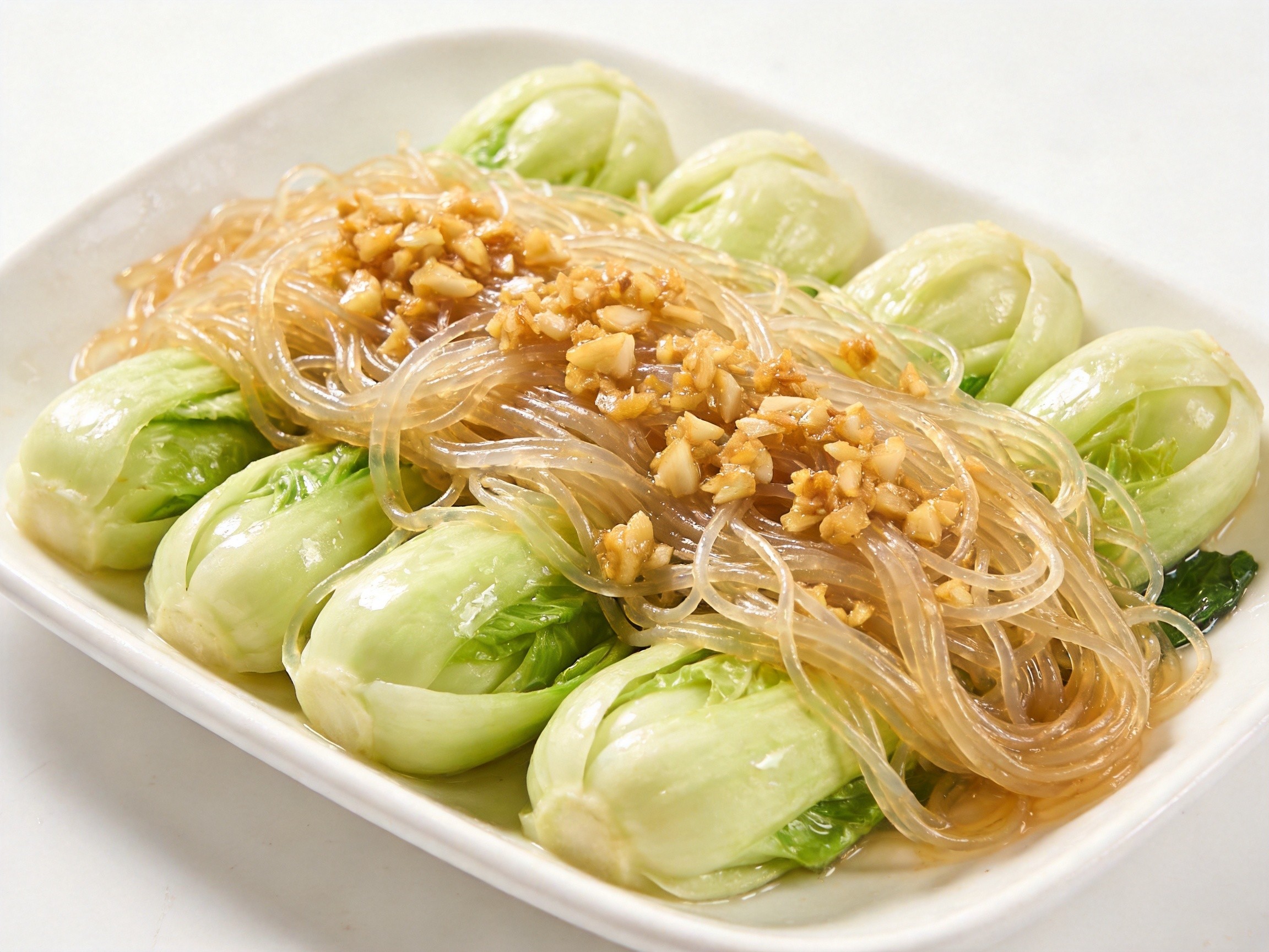 蒜蓉粉丝娃娃菜