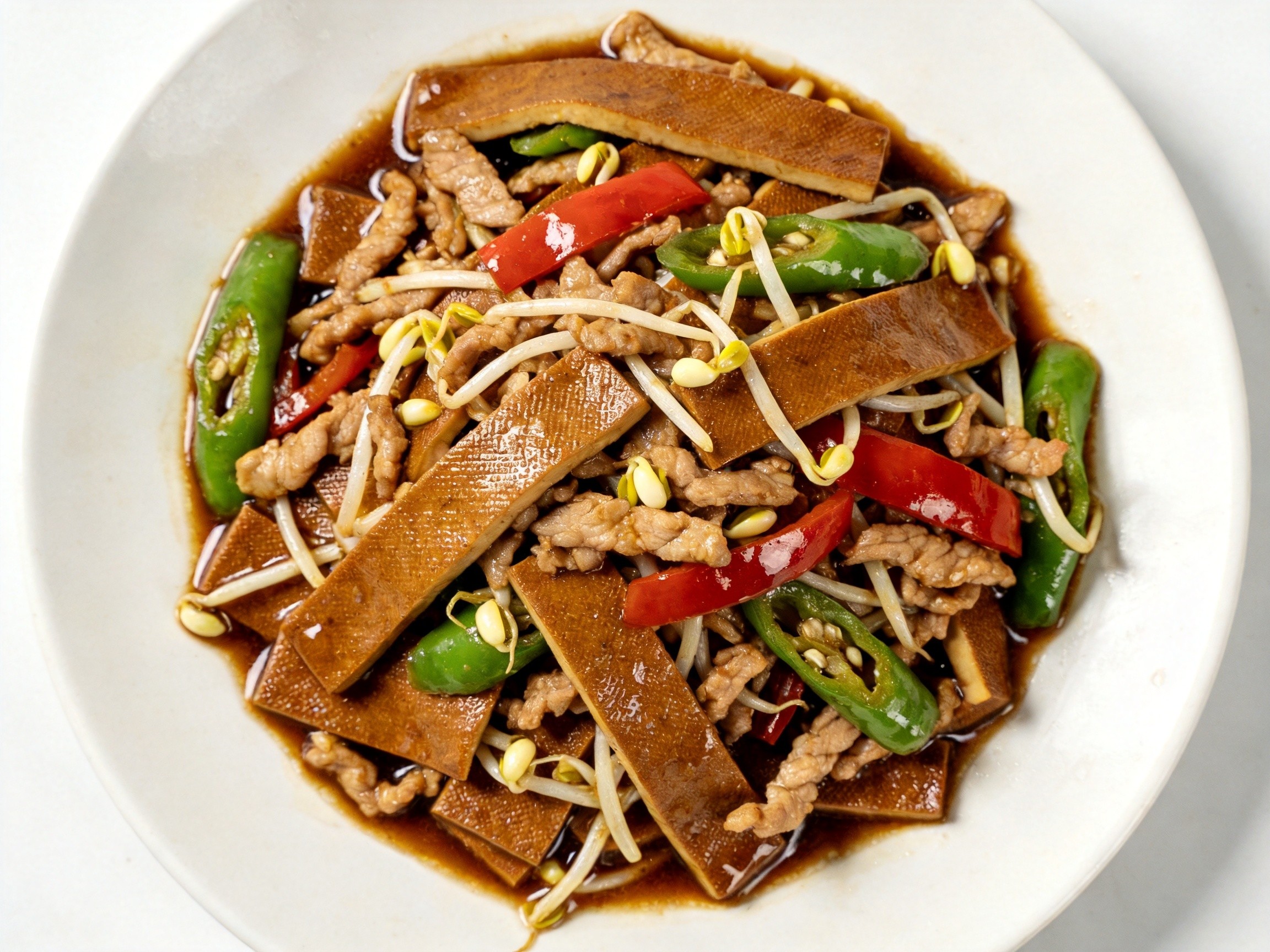 香干炒肉丝